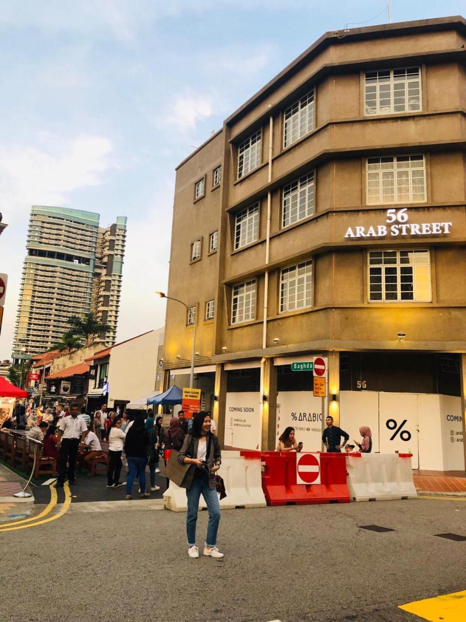 Met A Space Pod At Arab Street Σιγκαπούρη Εξωτερικό φωτογραφία